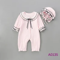 0 24m baby clothes 2021 new england style sailor collar baby boys clothes infant girls rompers jumpsuit outfits l820