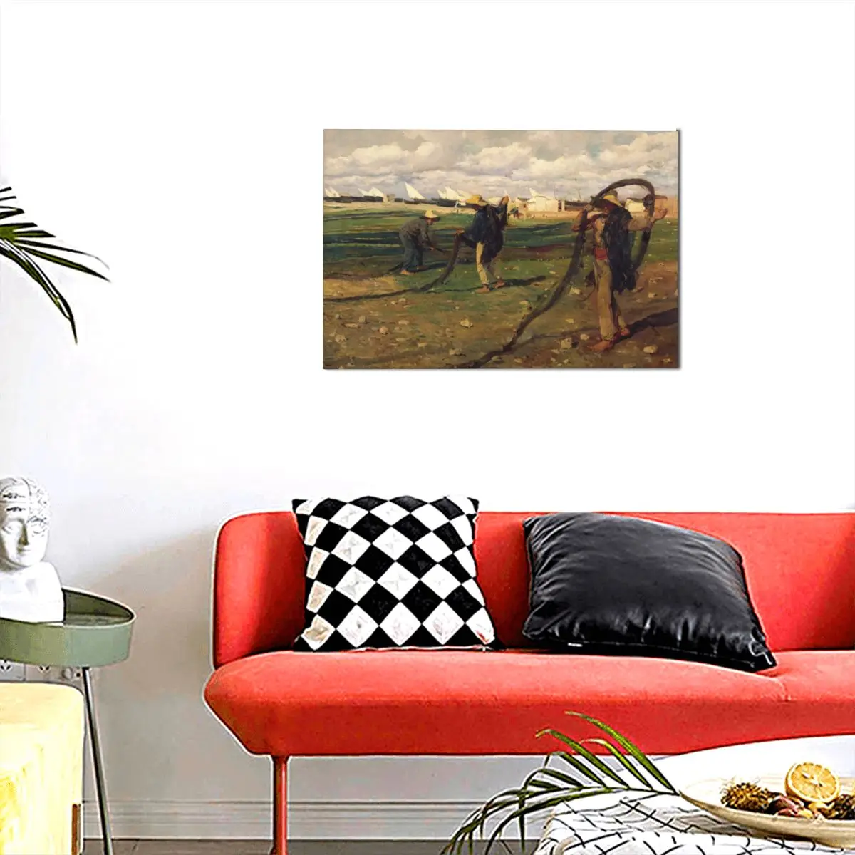 

Sorolla Painting Fashion Beautiful Decoration Pictures Wood Wall Room Decor