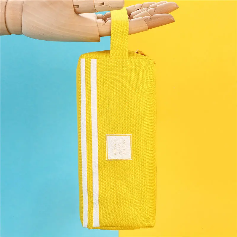 1 шт. корейский креативный простой цветной Большой Вместительный чехол для