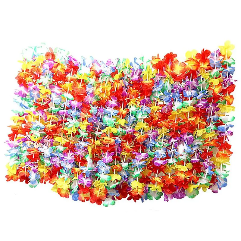Горячая Распродажа 8x Гавайские гирлянды с шеей вечерние наполнителем для сумок