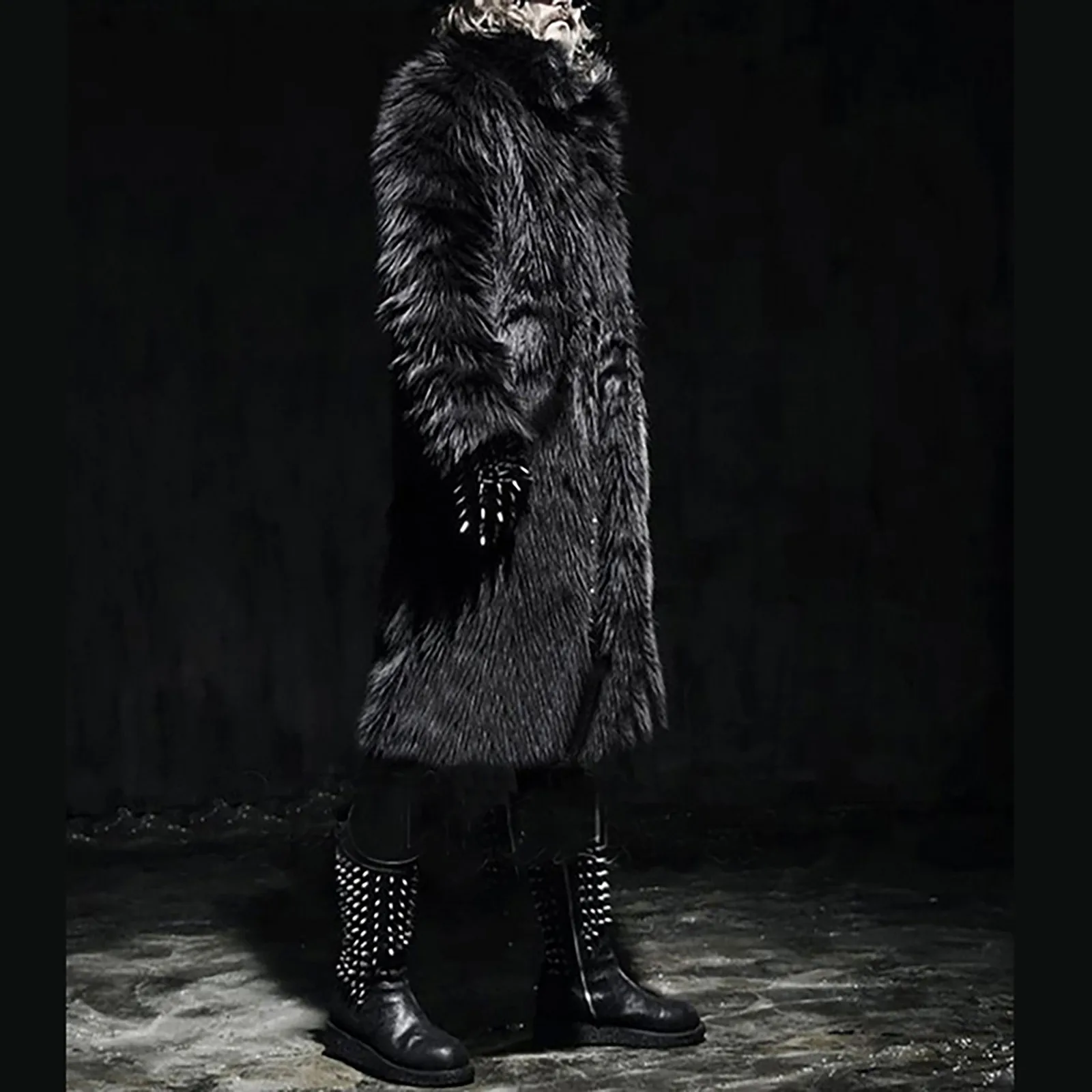 2021 модная мужская теплая утепленная длинная жакет кардиган кофта верхняя одежда