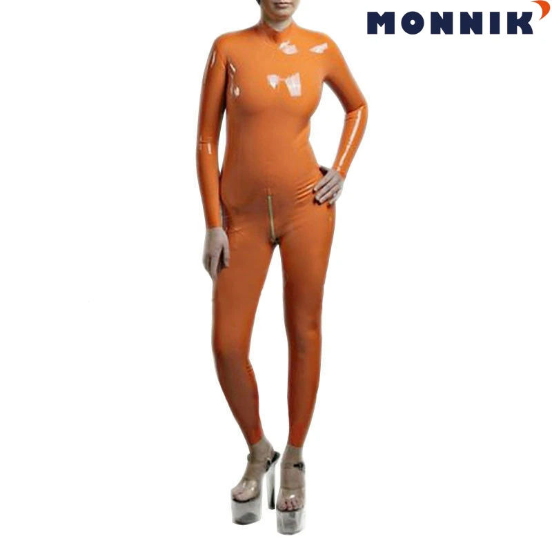 MONNIK латексный сексуальный женский резиновый костюм для клубной одежды костюмы