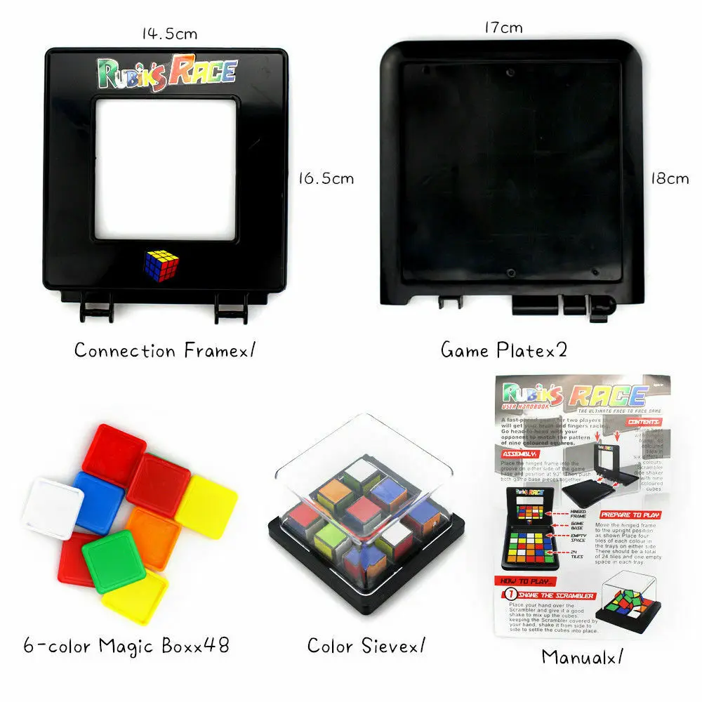 Головоломка Куб 3D головоломка гоночная доска с кубиками игра дети взрослые