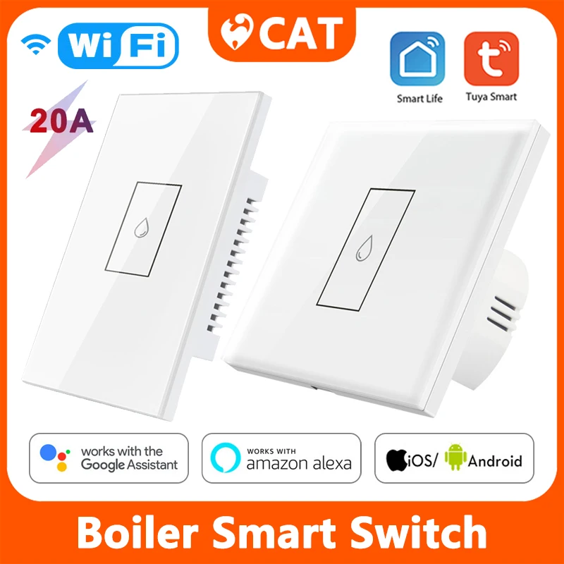 

Переключатель для водонагревателя, Wi-Fi, управление через приложение