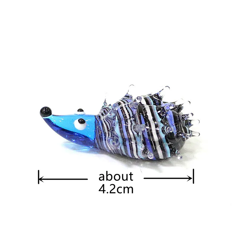 

Синие стеклянные фигурки животных JSSMTLP