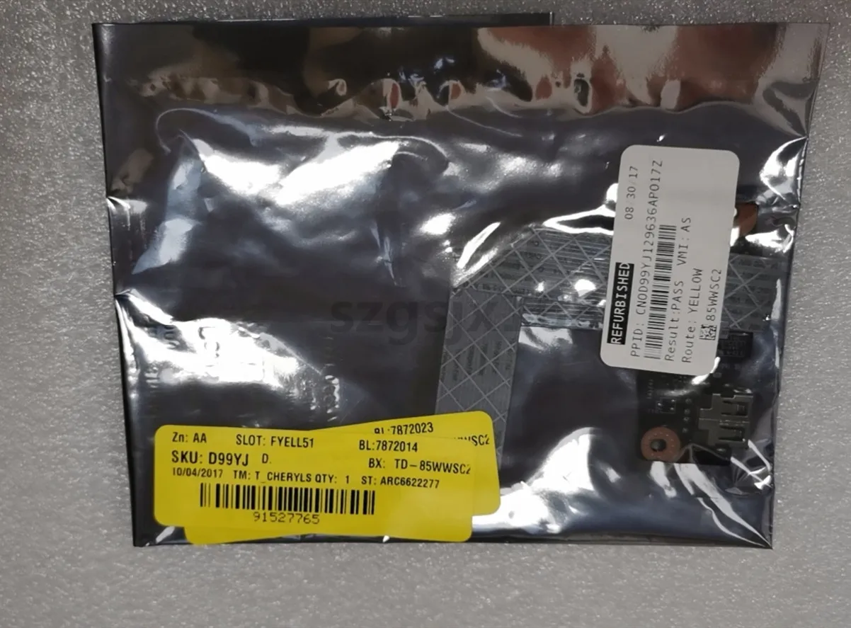 

CN:d99yj New original for inspiron 15 5565 5567 usb board card reader sd card board with bal20 cable LS-D801P