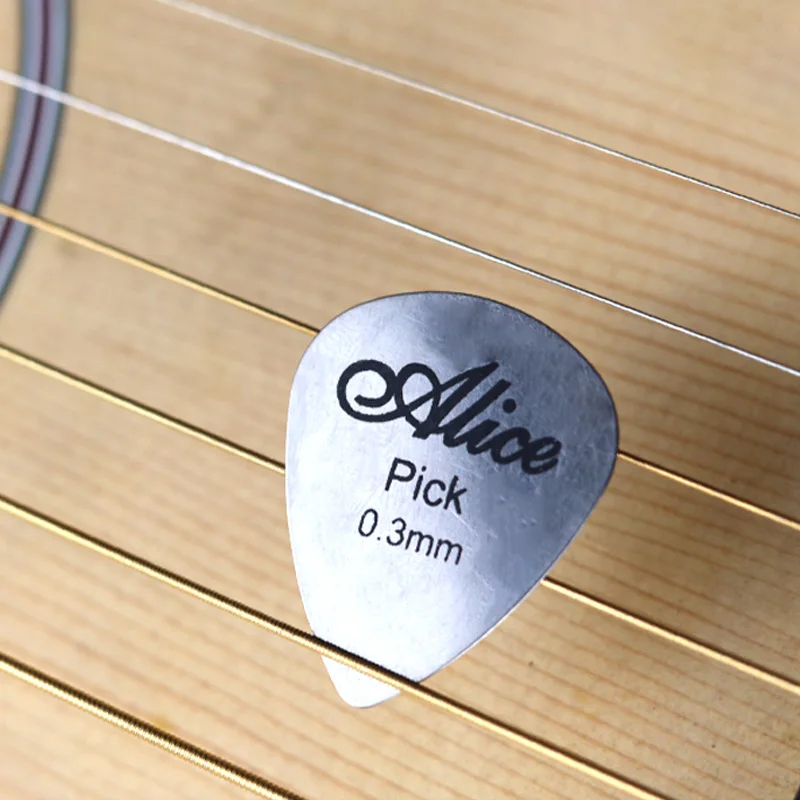 Медиаторы для бас-гитары из нержавеющей стали акустические электрические гитары