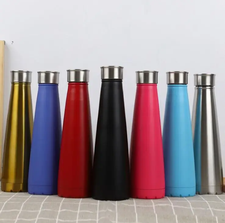 Логотип термос бутылка из нержавеющей стали бутылки для воды Вакуумная чашка
