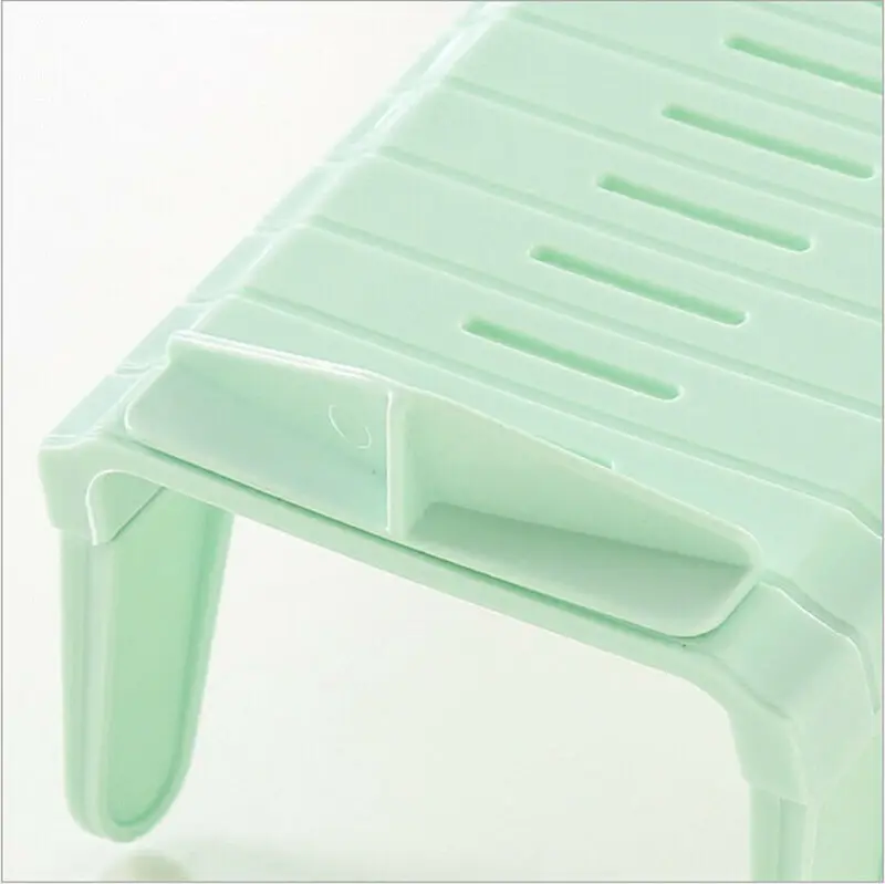 Home Storage or Organization Creative Plastic Shoes Rack Organizer Space - Saving Adjustable Durable | Дом и сад