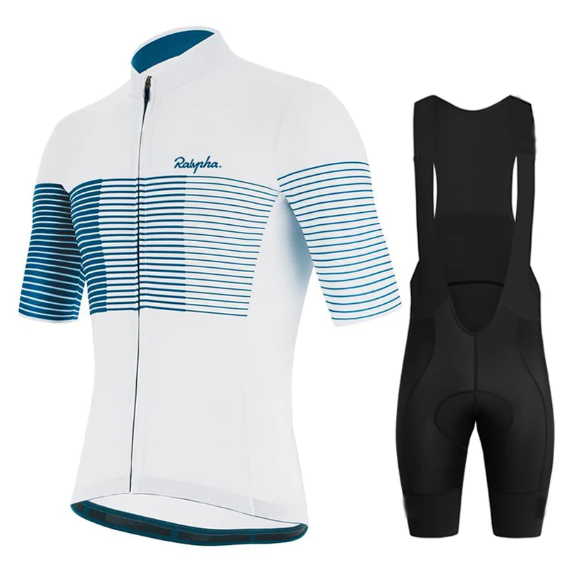 

2021 Ralvpha Summer Cycling Top Cycling Jersey Jersey Suit Professional Road Bike Short Clothes Triathlon Tights Cycling Shirt