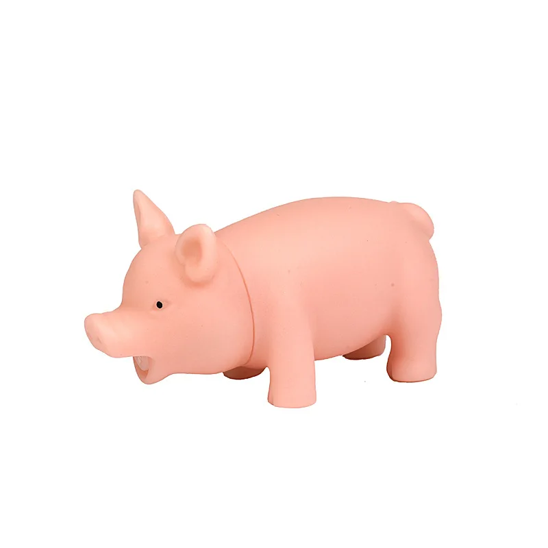 

Pig Simulated Squeak Tackle Toy High Quality Screaming dog kids Toys Cute Shriek Pet Playing Interactive Tools Dog IQ Improving