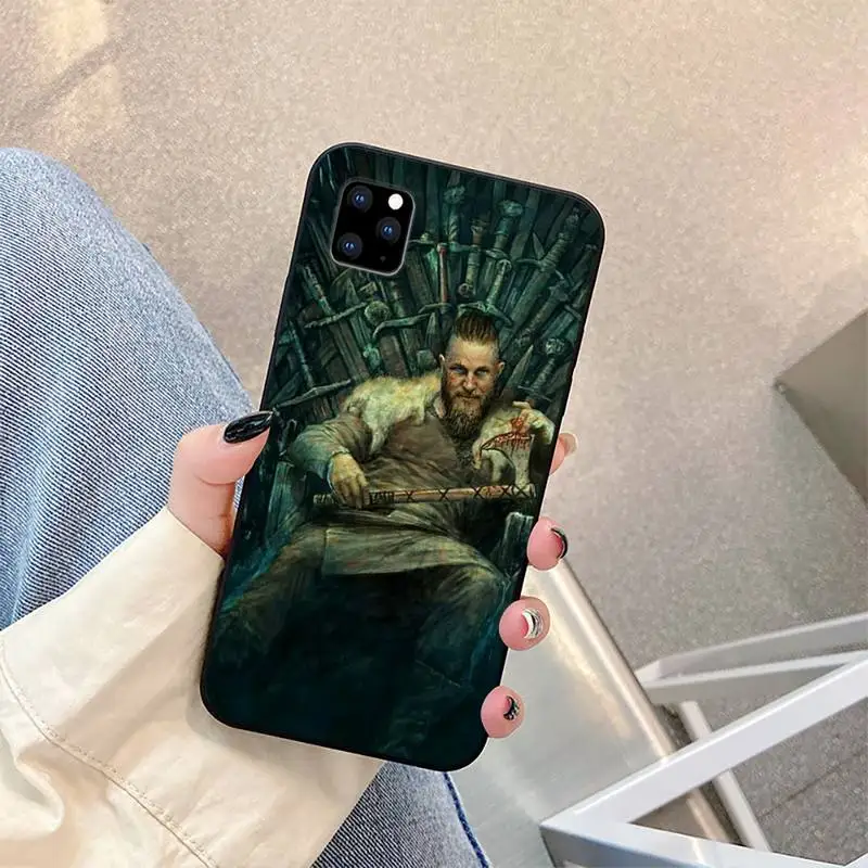 

Webbedepp Vikings Serie Phone Case For iphone 5s 6 7 8 11 12 plus xsmax xr pro mini se Cover Fundas Coque