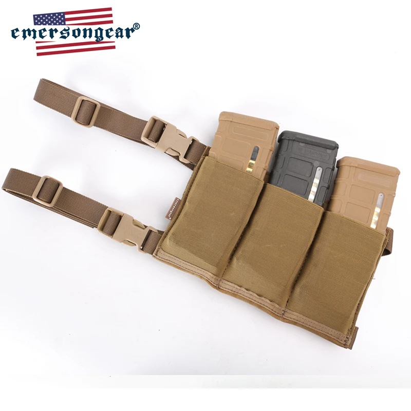 Emersongear Emerson тактическая страйкбольная охотничья высокоскоростная сумка с шестью упаковками, 556 223, эластичная резиновая сумка с держателем для журналов