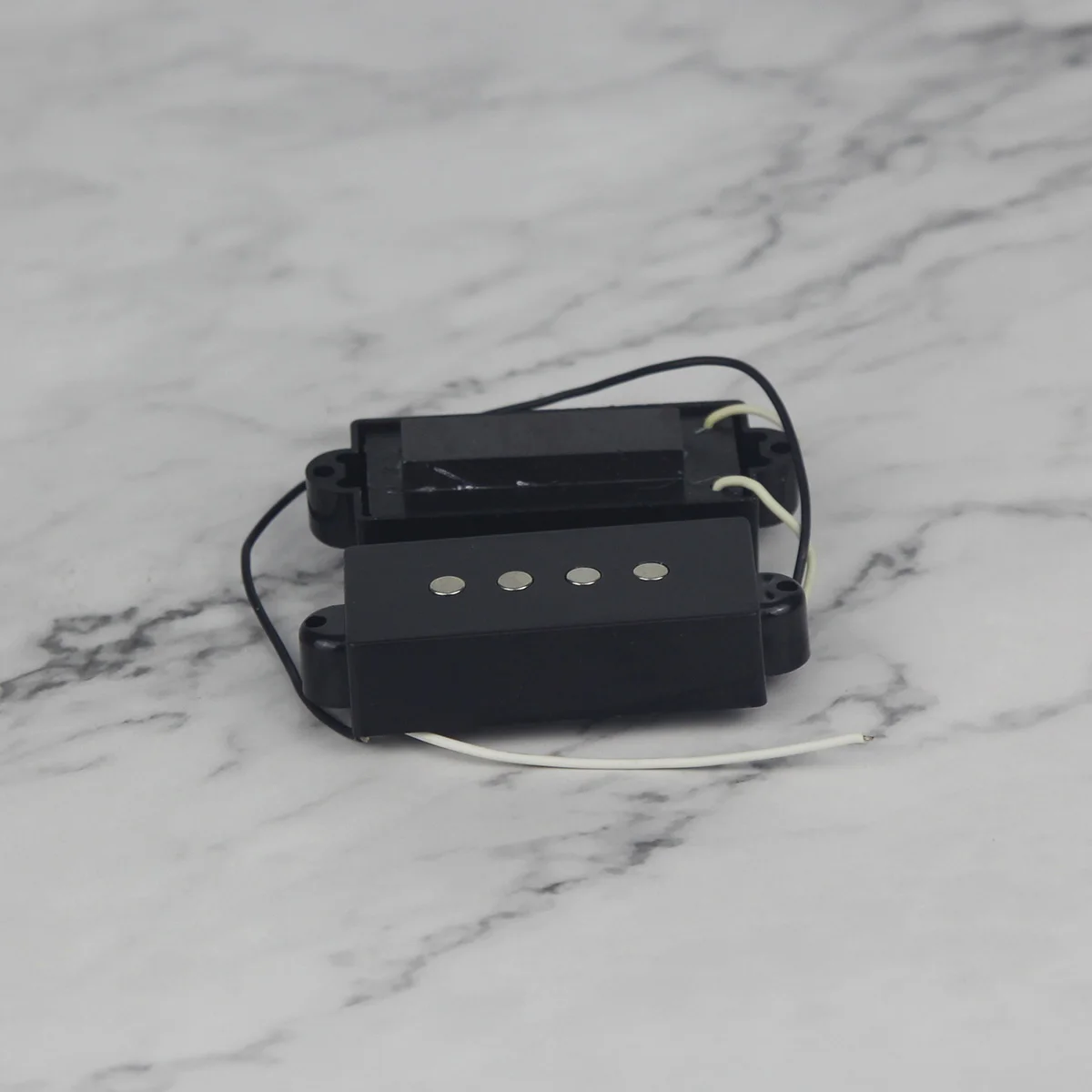 Новый 4-струнный Бас Пикап Черный набор открытая керамическая Бесшумная для