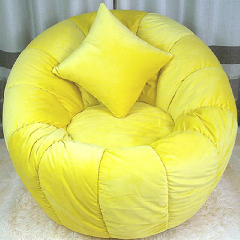 Одноместное кресло для ленивых диванов креативный милый простой тканевый