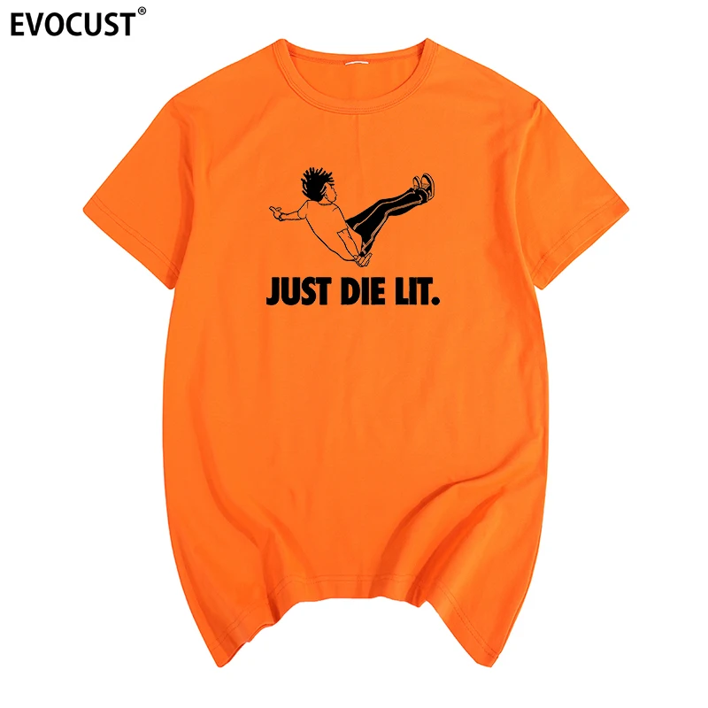 Playboi Carti just die lit винтажная классная футболка в стиле хип-хоп Harajuku 90-х графическая