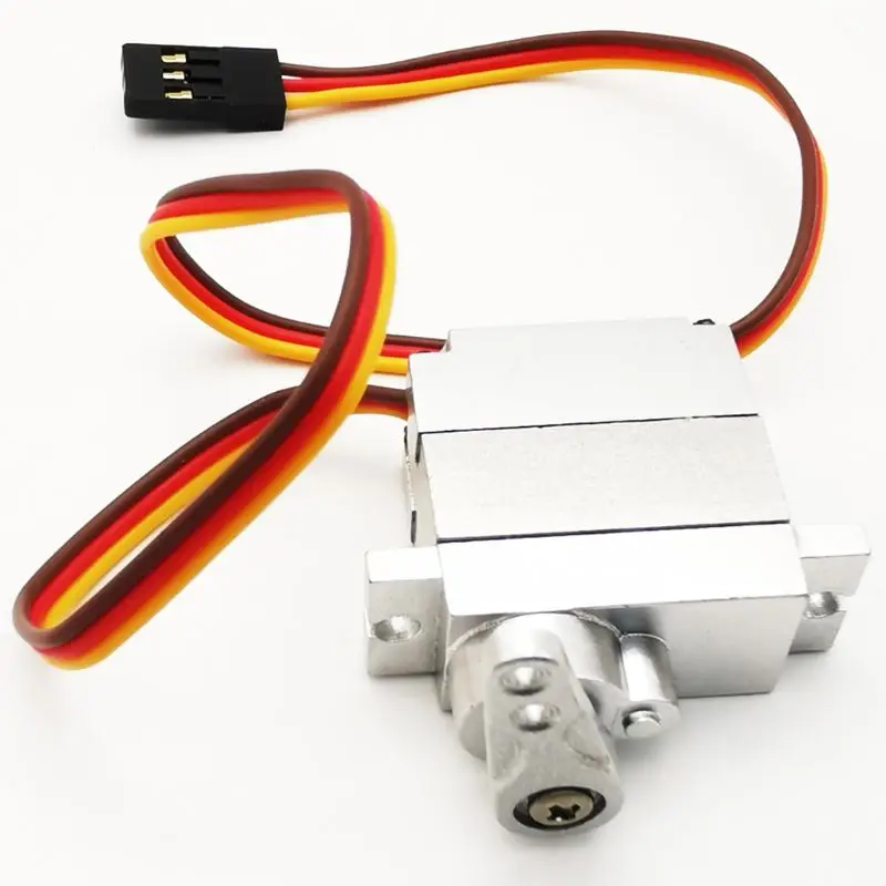 Сервопривод с металлической шестерней и металлический рычаг для MN D90 D91 WPL B1 B14 B16 B24