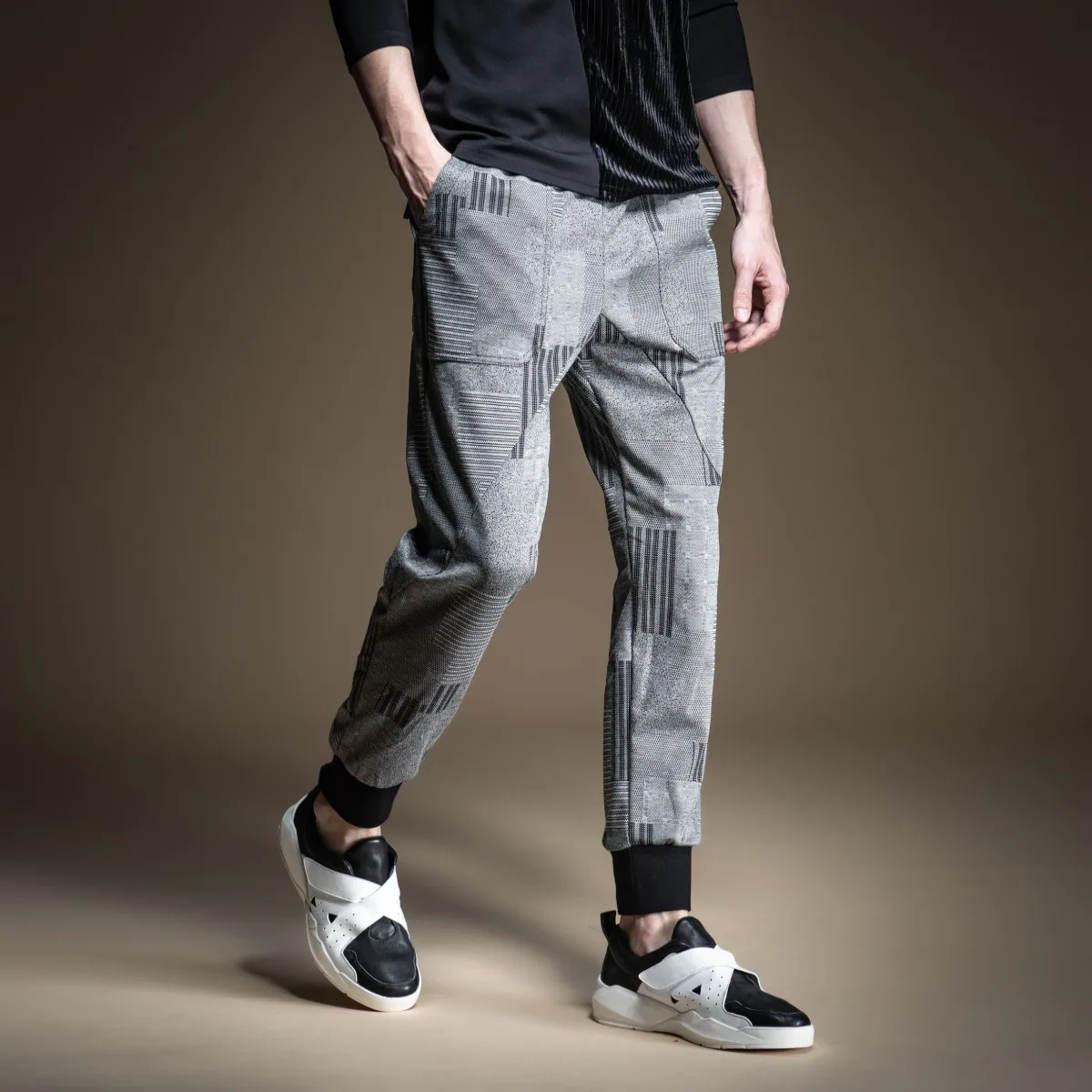 Pinli 2020 Весенние новые тонкие удобные дышащие полосатые Брендовые мужские