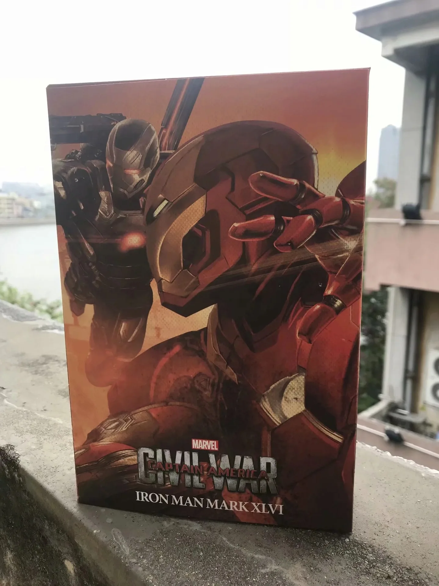 Marvel Ironman MK46 светодиодный свет 17 см фигурка игрушки|Игровые фигурки и