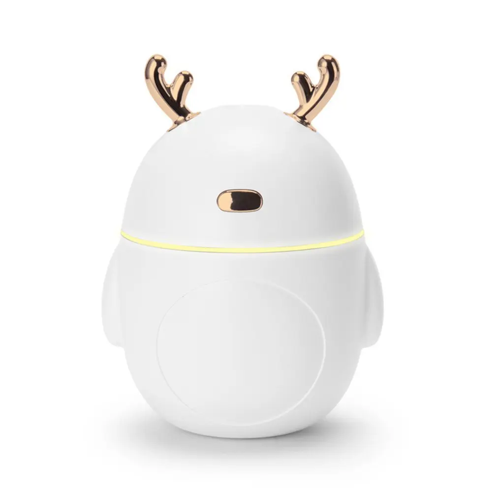 

Home Mute USB Humidifier 300ml Large Capacity Humidificador Cute Pet Humidifier With Romantic Color LED Lamp