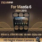 Автомагнитола TIEBRO 2DIN Android 10 для MAZDA 6 2004-2015 GPS-навигация стерео приемник Авторадио DSP Bluetooth плеер Carplay IGO