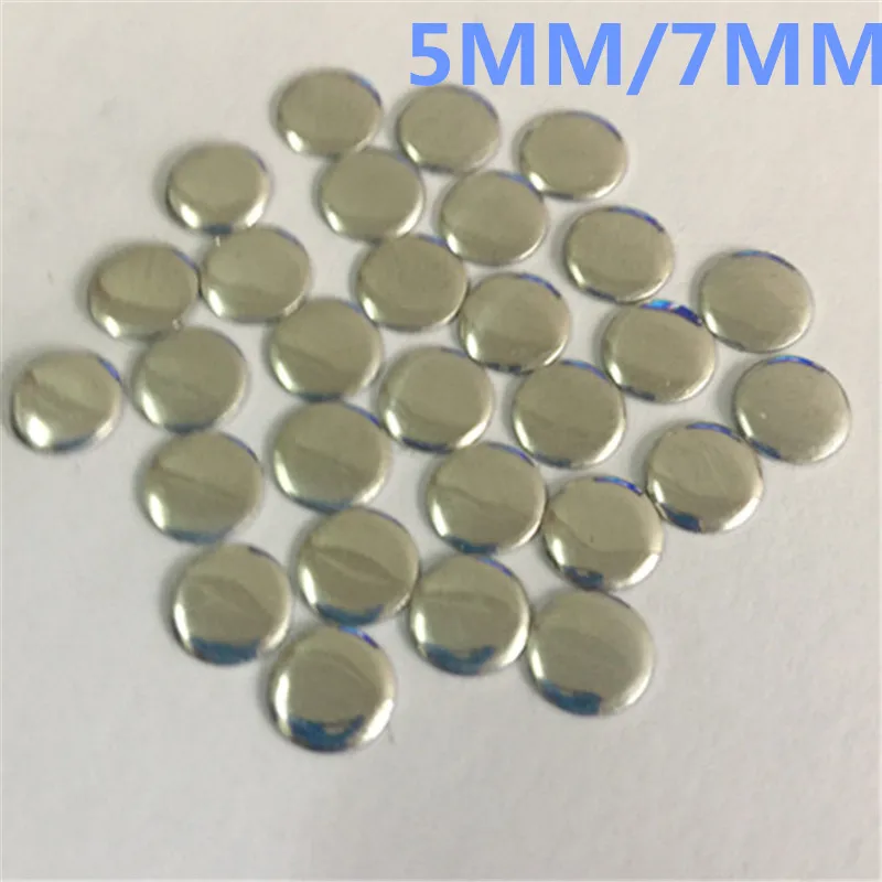 Горячая фиксация Rhinestuds 5 мм/7 мм 200 шт./лот серебряные конусные шпильки и шипы в