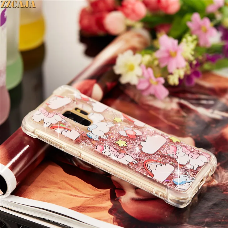 Ударопрочный Блестящий зыбучий песок для Samsung Galaxy J1 J3 J4 J5 J6 J7 J8 Plus J530 J730 J310 чехол