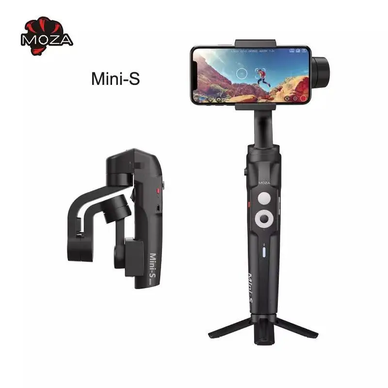 MOZA Mini S смарт телефон портативный монопод с шарнирным замком 3 оси таймером