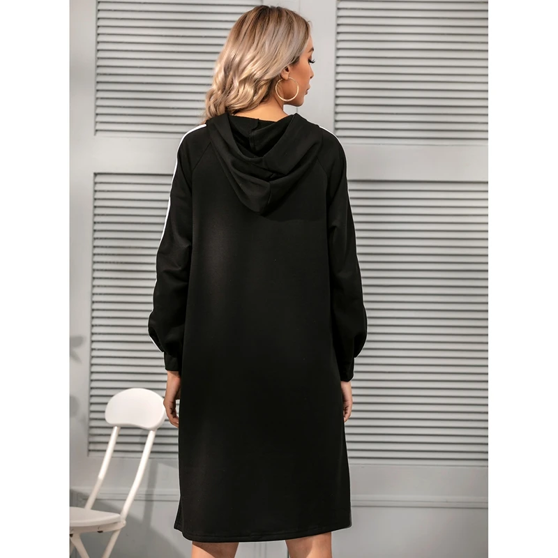 

Women's Hoodies Sweatshirts Mid-Length Pullover for Female Casual Loose Hoodie Sweatshirt