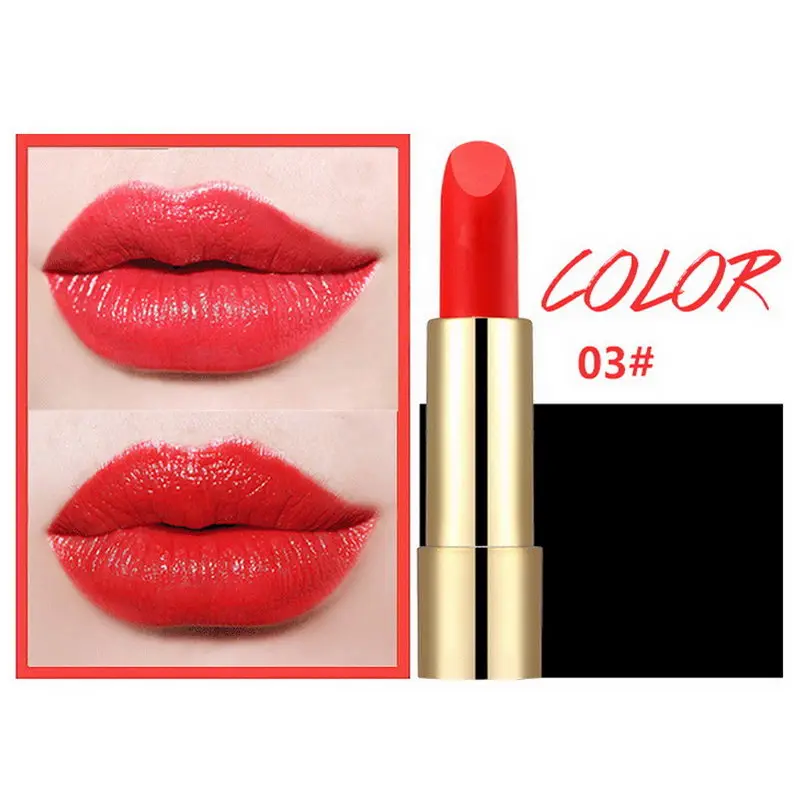 Губная помада матовая бархатная текстура Уход за губами увлажнение губ