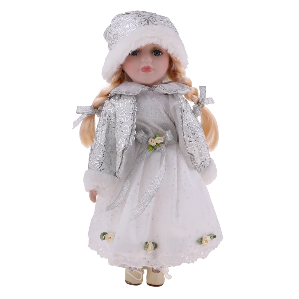 12-дюймовая винтажная фарфоровая кукла в платье креативный подарок на День
