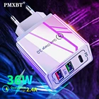 36 Вт USB зарядное устройство для быстрой зарядки 4,0 PD 3,0, США, ЕС, адаптер, супер зарядное устройство для iPhone SE 2020 Xiaomi Mi10 9 Huawei P40