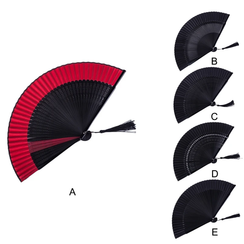 Декоративный веер в китайском стиле складной настенное украшение портативная