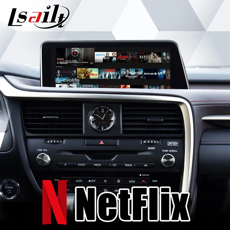 4 ГБ PX6 CarPlay/Android мультимедийный видеоинтерфейс для Lexus RX450h RX350 RX300 2016-2020 с Android авто