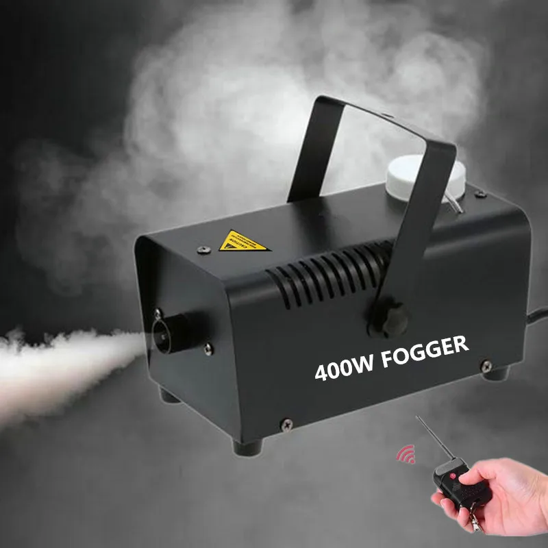 

400W Fog Machine/Wireless Remote Control Smoke Machine For Disco Party Wedding Stage Effect /Mini Fogger Ejector/Fog Sprayer
