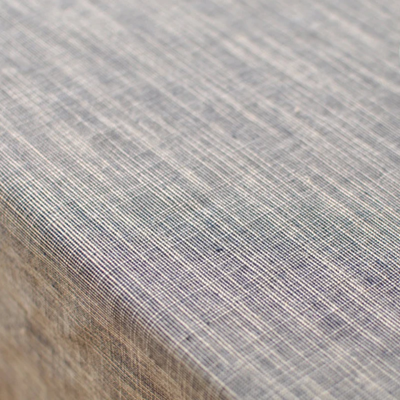 

Tablecloth Japanese Style Striped Simple Literary Background Cloth Linen Tablecloth Solid Color Cotton And Linen Cover Cloth