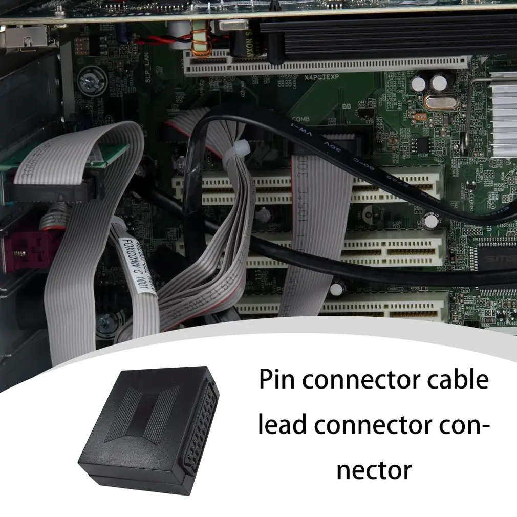 21 Pin Scart Соединительный кабель Ведущий Столярный соединитель Адаптер Женский к