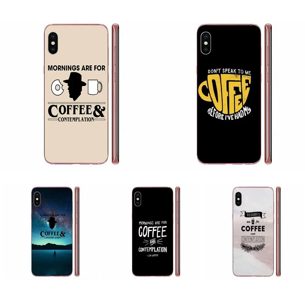 Странные вещи кофе бар Мягкий ТПУ тонкий для Huawei Honor 5C 5X 6A 6X 7 7A 7X 8 8A 8S 8X 9 10 30 Lite Pro Y6 II