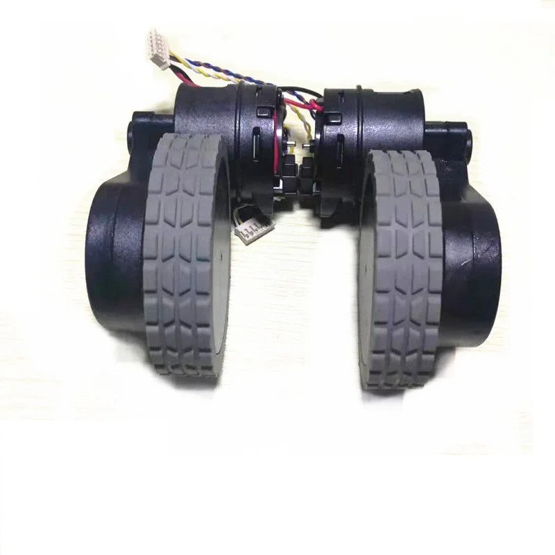 Робот правое левое колесо с мотором Для Ecovacs Deebot M81 M81 PRO робот пылесос части колеса в сборе двигателя