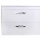 Тумба с раковиной Style line Каре 80, 2000949234274, 2000949234359, Люкс подвесная, белый