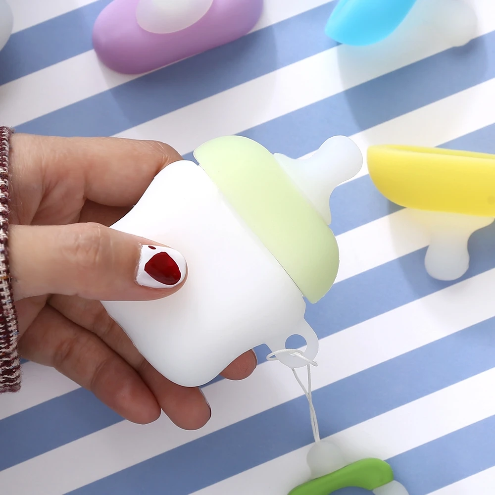 

Cute Nipple Pattern Earphone Cover Case For AirPods Bluetooth Wireless Earphone Case