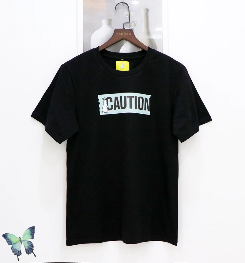 

Summer #FR2 Rabbits Two, No Smoking,smoking Kills T-shirts Men Women 100%Cotton High Quality Caution Logo T-Shirt Fast Shipping