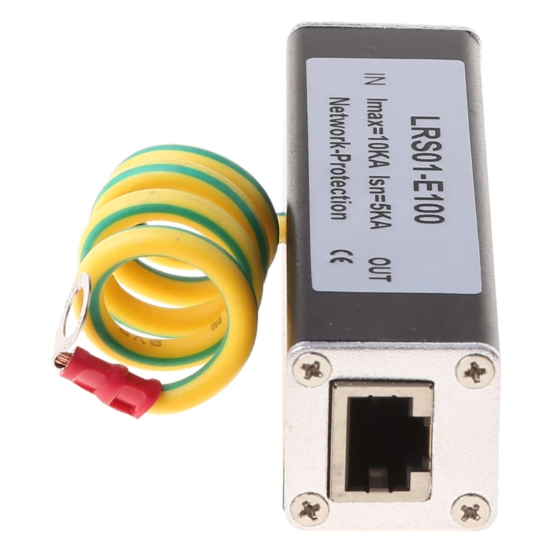 K92C Network RJ45 monitoring equipment camera lightning protector surge Protection device Lightning Arrester | Компьютеры и офис