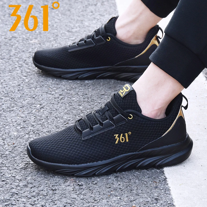 361 men's sneakers 2021 mesh new running shoes 361 degree official flagship store breathable running shoes