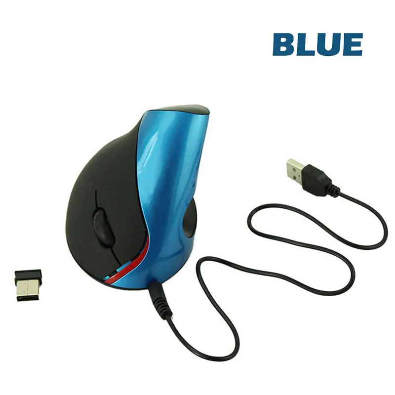 Вертикальная беспроводная мышь эргономичная оптическая Bluetooth Usb Sem Fio Mause 800 1200 1600 dpi перезаряжаемая компьютерная мышь для ноутбука