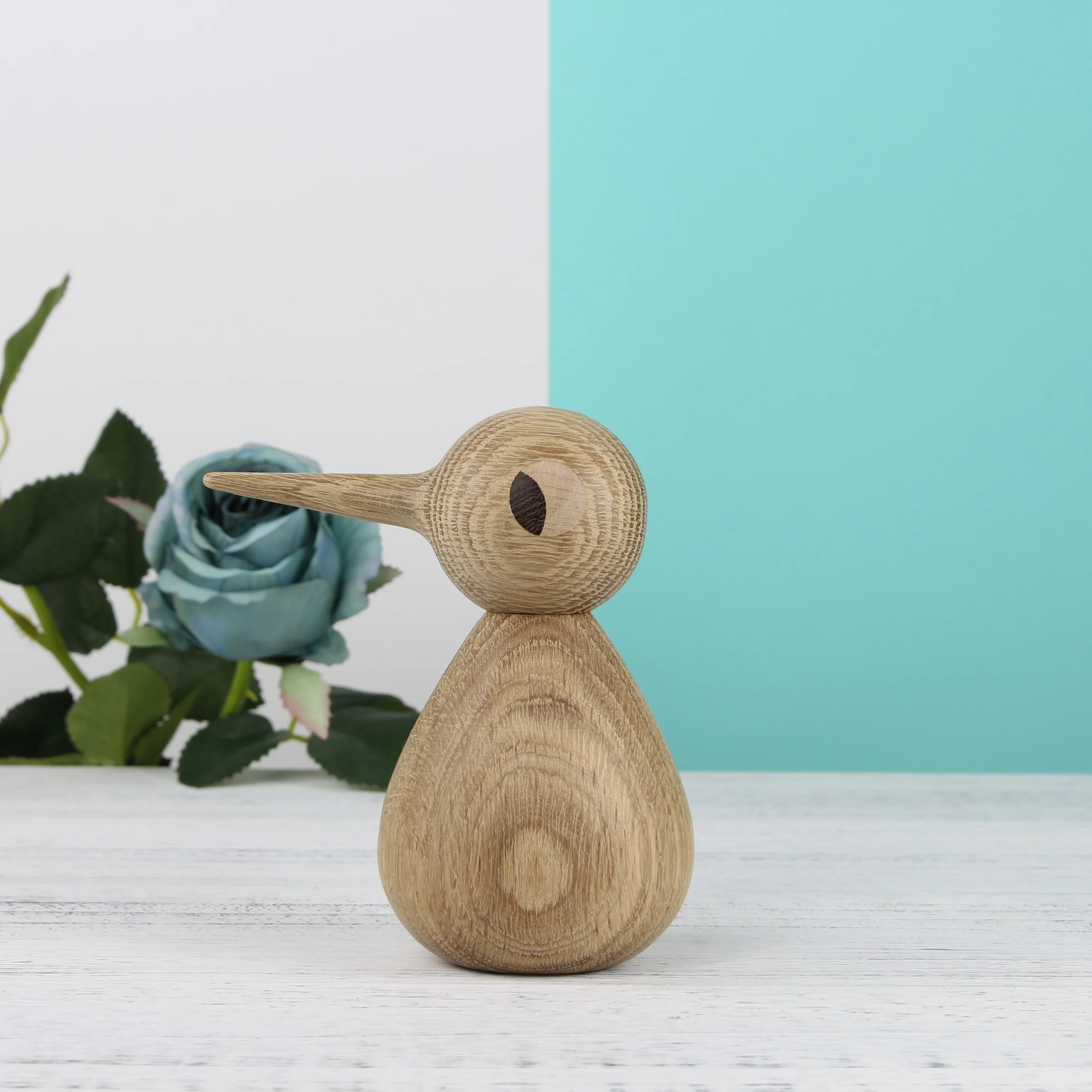 Новое поступление нордическая Дания твердая дубовая древесина птица