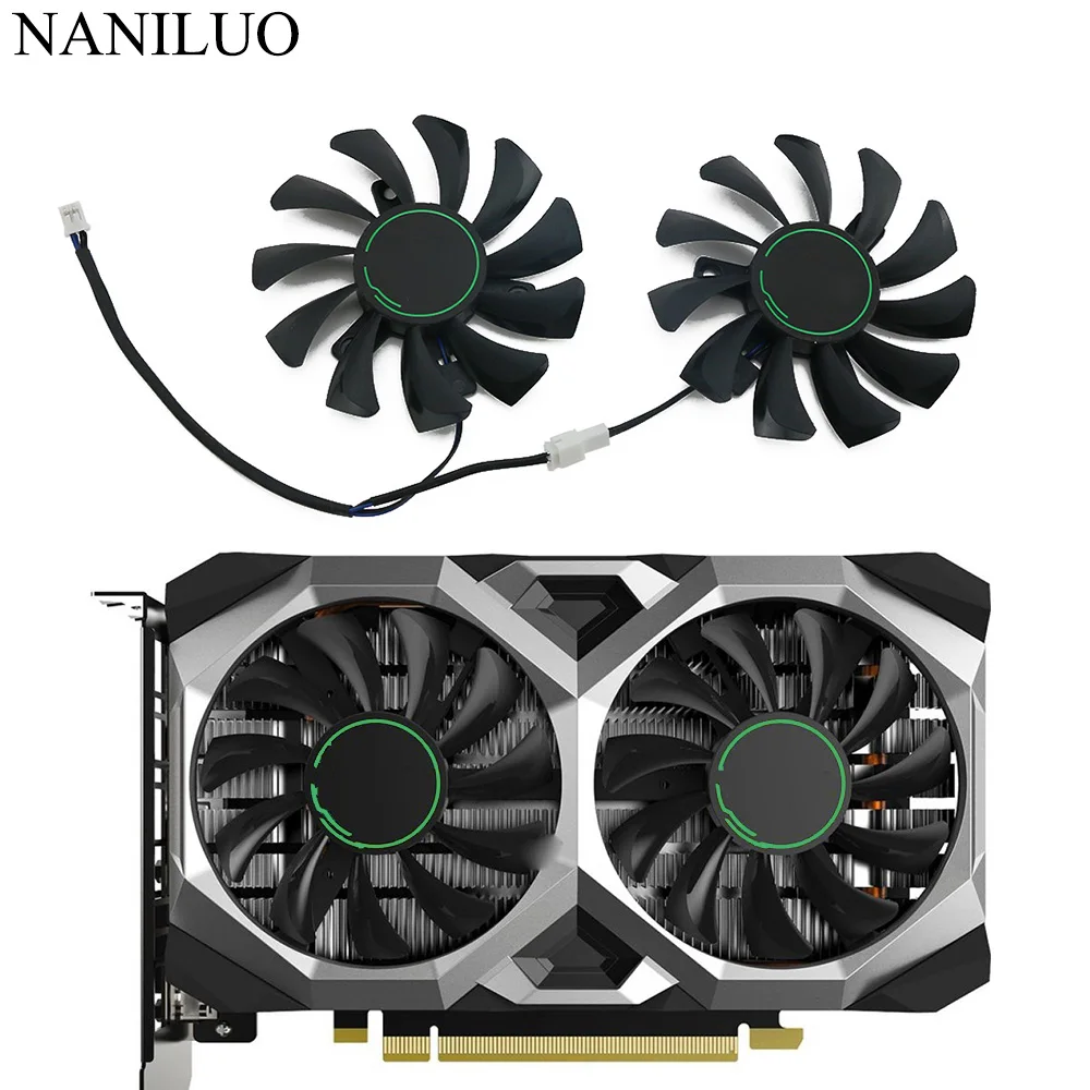 75 мм HA8010H12F Z кулер вентилятор Замена GTX1650 для MSI GeForce GTX 1650 супер VENTUS XS Графика карты