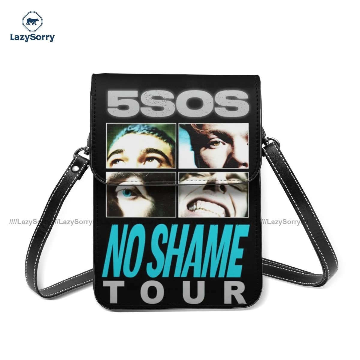 

Seconds Of Summer Shoulder Bag Outdoor Student Mobile Phone Bag Gifts Retro Leather Bags