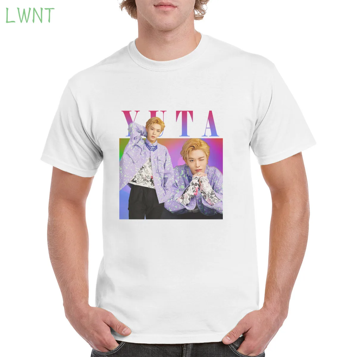 

100% Cotton Yuta NCT Rami Said Malek T Shirt Top Harajuku Aesthetic Unisex T shirt Oversized clothes Female/Man's T-Shirts