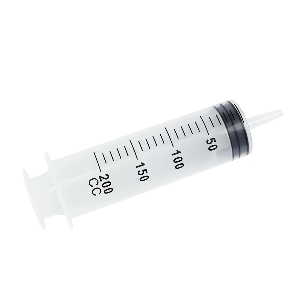 Жидкий плюс водный пластиковый шприц 200 мл для инъекций большой емкости клизмы